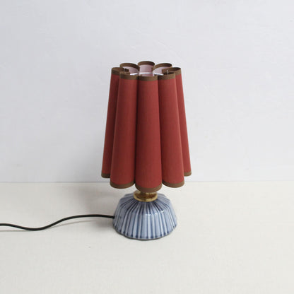 Handmade Duzy Brown Sorrel Ceramic Lamp