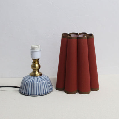 Handmade Duzy Brown Sorrel Ceramic Lamp